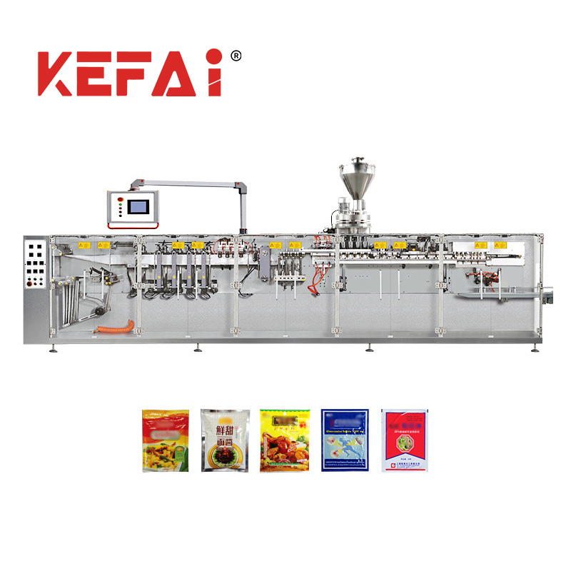KEFAI Granule HFFS Flachseitensiegelbeutel-Verpackungsmaschine