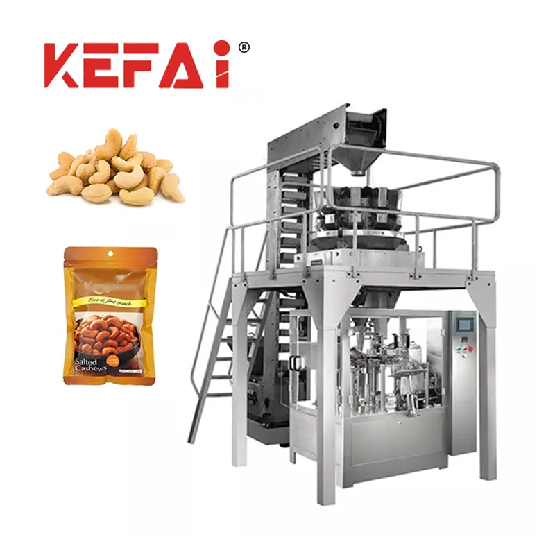 KEFAI Granulat-Rotations-Vorfertigungsbeutel-Verpackungsmaschine