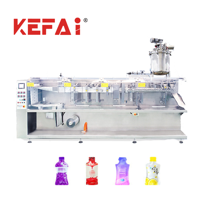 KEFAI HFFS flache, unregelmäßig geformte Beutelverpackungsmaschine